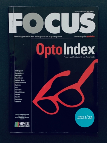 Die neue Ausgabe des OptoIndex 2021/2022