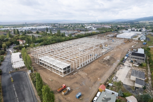 Die neue Produktions- und Logistikstätte im tschechischen Chomutov erstreckt sich über eine Fläche von 37.000 Quadratmetern. Bild: Fielmann
