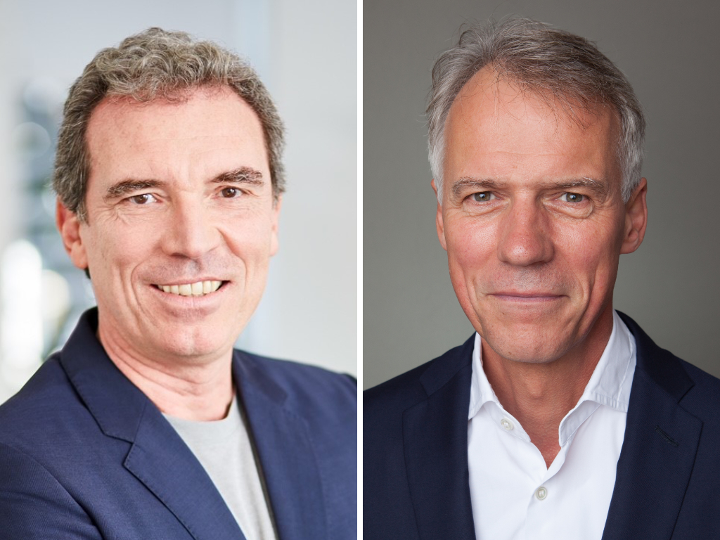 Gil Steyaert und Claus-Dietrich Lahrs, Stellvertreter und neuer Aufsichtsratsvorsitzender von Mister Spex