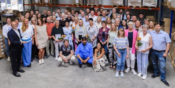 Das Team der MPG&E Handel und Service GmbH auf der Jubiläumsfeier zu 25 Jahre MPG&E