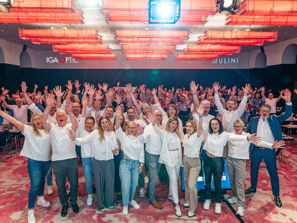 Das Team der IGA Optic auf dem Unternehmertag 2026 in München